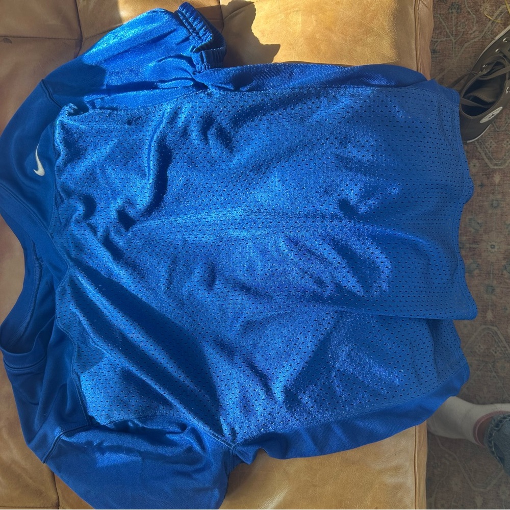 Blue Nike Athletic Jersey